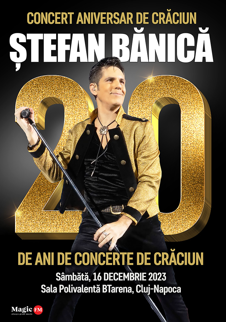 Concert Aniversar De Crăciun Ștefan Bănică – 20 De Ani16 DECEMBRIE 2023 ...